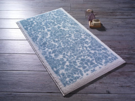 Коврик для ванной Confetti Stencil Antik Mavi 80x140
