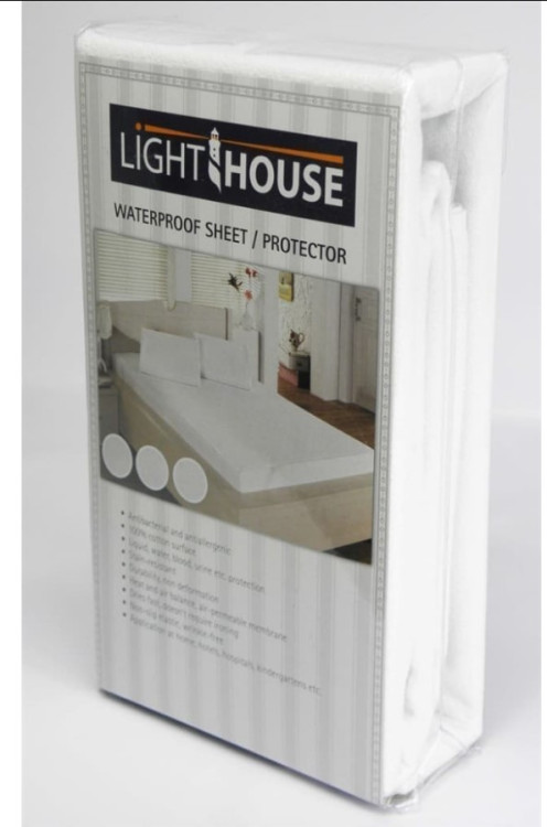 Наматрасник водонепроницаемый Lighthouse Jersey 60x120