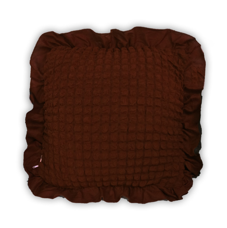 Подушка декоративная Love you черный шоколад 45x45