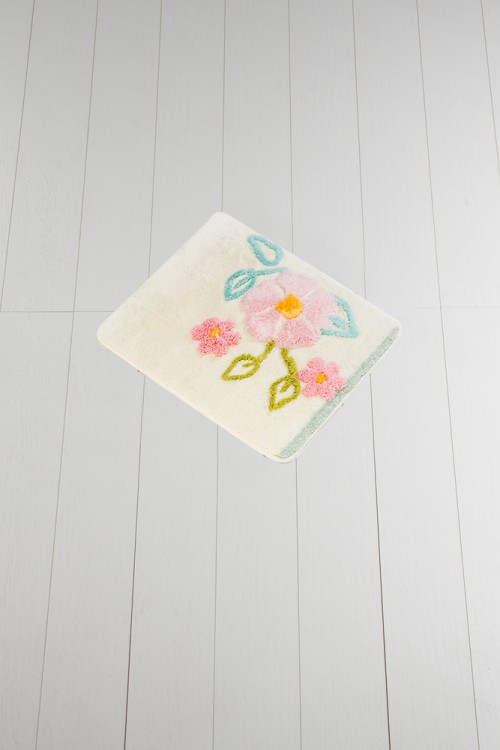 Коврик ванный Chilai Home Bahce Ecru 50x60