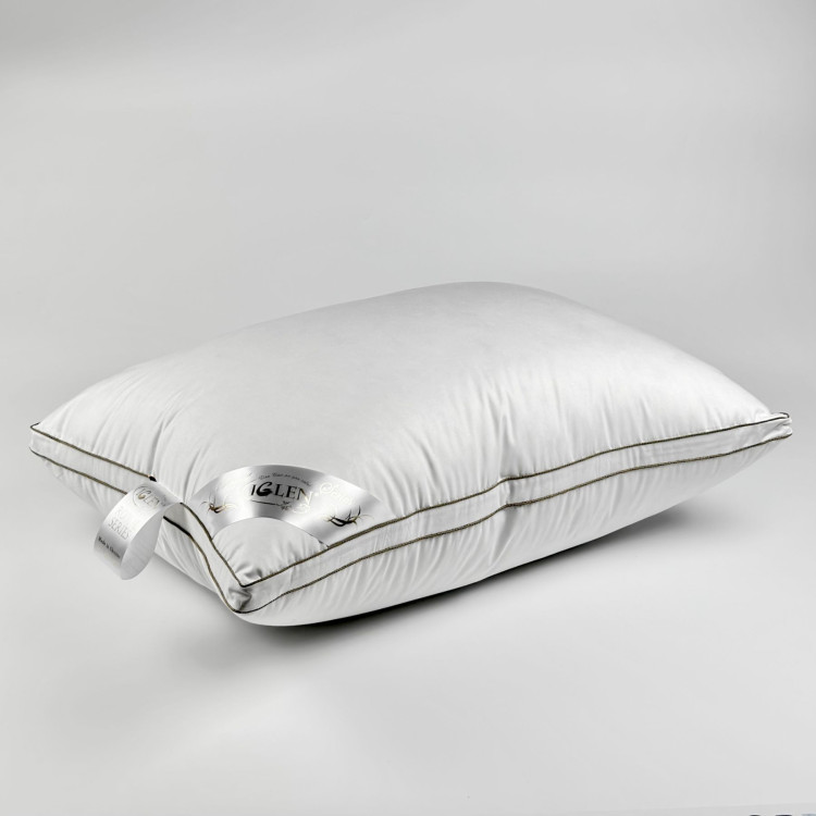 Подушка пуховая Royal Series с белым пухом WRS Iglen 50x70