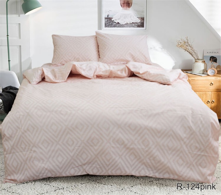 Постельное белье ранфорс TAG R124 pink