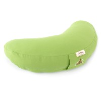 Подушка ортопедическая для йоги Ideia Organic салатовая 46x25x10