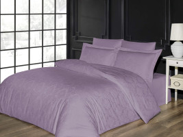 Сімейний комплект Gold Soft Life Marcio Lilac Жаккард