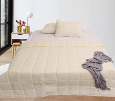 2-спальное летнее одеяло облегченное Tag tekstil Stripe 175x215
