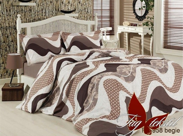 Постельное белье TAG R6958 beige евро