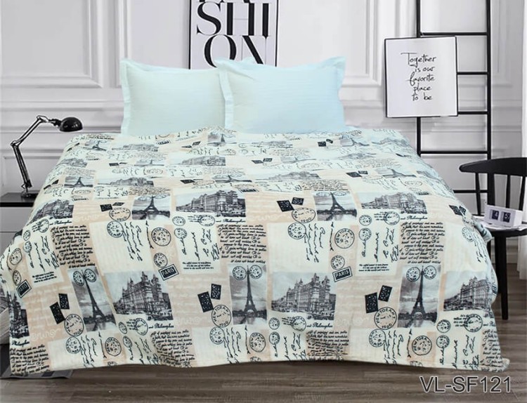 Плед из велсофта TAG Tekstil VLSF-121 200x220