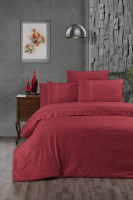 Постельное белье de luxe ранфорс First Choice Gala red евро