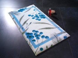Коврик для ванной Confetti Allium Mavi 57x100