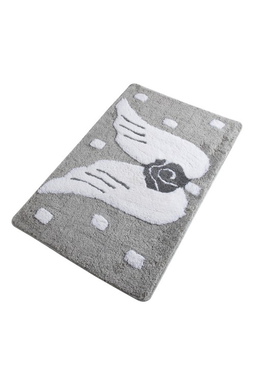 Коврик для ванной Chilai Home Melek Grey 60x100
