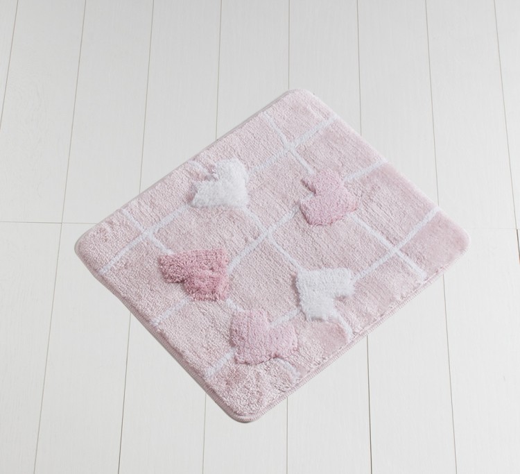 Коврик в ванную Chilai Home Kalbim Pembe 50x60