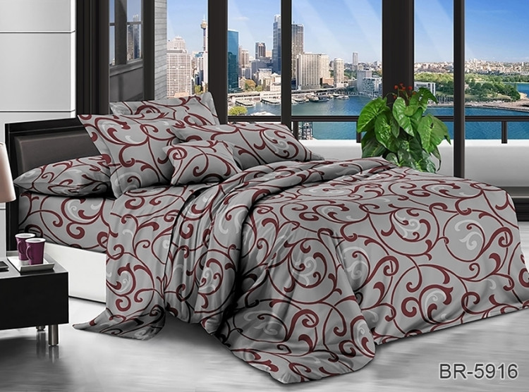 Постельное белье поликоттон Tag tekstil BR-5916
