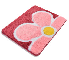 Коврик для ванной Chilai Home Flower Fusya 50x60