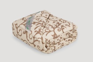 Одеяло детское демисезонное из овечьей шерсти в бязи Iglen 110x140 (11014051B)