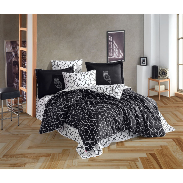 Постельное белье Hobby Exclusive Sateen Optimum черный евро