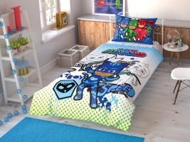 Подростковый комплект постельного белья TAC PJ Masks Cek