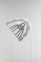 Коврик для ванной Chilai Home Sweet bird gri 50x60
