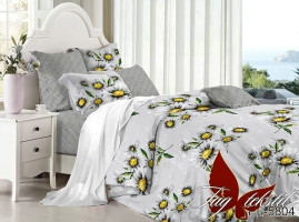 Постельное белье поплиновое с компаньоном TAG PL5804 двуспальный 180x220