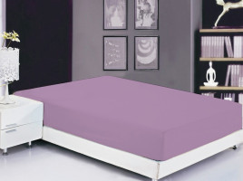 Простынь на резинке ранфорс Tag tekstil Lavender Herb