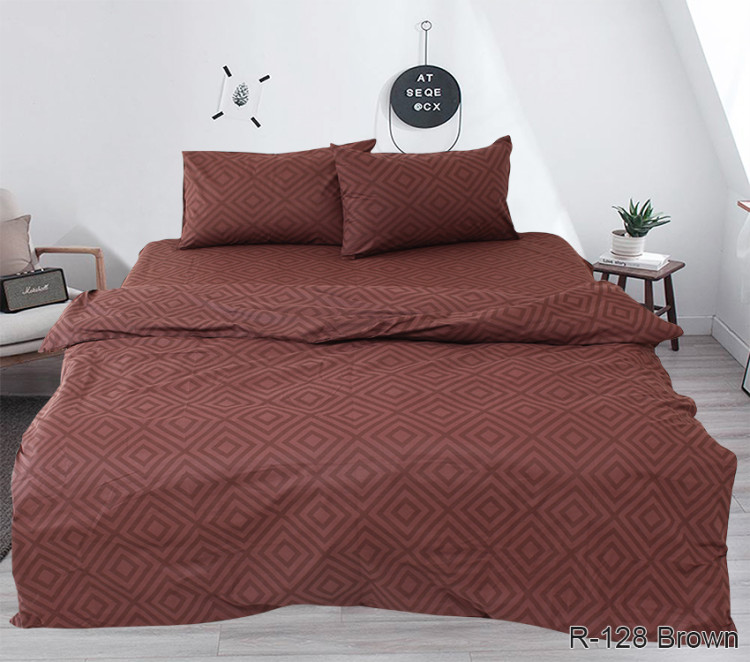 Постельное белье ранфорс TAG R128Brown