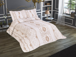 Покрывало с наволочками Jackline Pano Fiore Somon 240x260