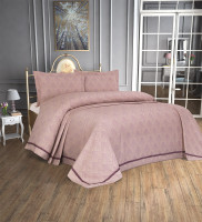 Покрывало с наволочками Tropik Home Pandora Zigzag Lila 1229-4 240x260