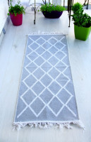 Универсальный коврик Izzihome Lara LR12 Cream/Grey 50x120