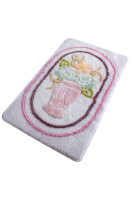 Коврик для ванной Chilai Home Demet White 60x100