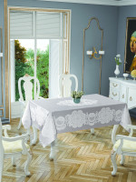 Скатерть Tropik Home Royal Grey 5699-3 150x220
