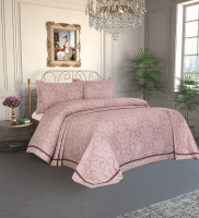 Покрывало с наволочками Tropik Home Pandora Damask Lila 1229-2 240x260