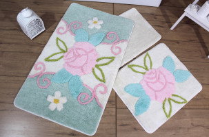 Коврик ванный Chilai Home Garden Mint 60x100