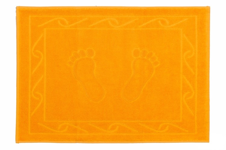 Полотенце-коврик для ног Hobby Hayal желтый 50x70