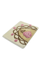 Коврик для ванной Chilai Home Dantel Bej 50x60