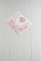 Коврик для ванной Chilai Home Dantel Pink 50x60