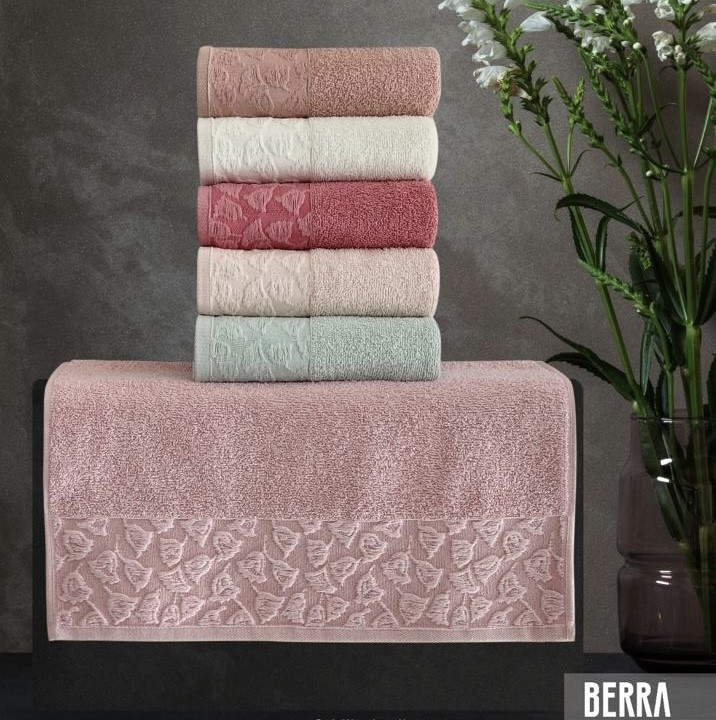 Набор полотенец Fakili Tekstil хлопок Berra 70*140 (6 шт.)
