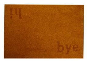 Коврик придверный IzziHome Parga Kahve Hi Bye 40x60