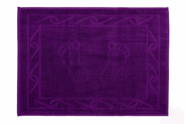 Полотенце-коврик для ног Hobby Hayal фиолетовый 50x70