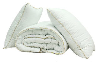 Одеяло полуторное 145x215 + 2 подушки 70x70 Tag tekstil Eco-1
