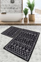 Набор ковриков в ванную комнату Chilai Home Soho Banyo Halisi Djt (60x100 + 50x60)