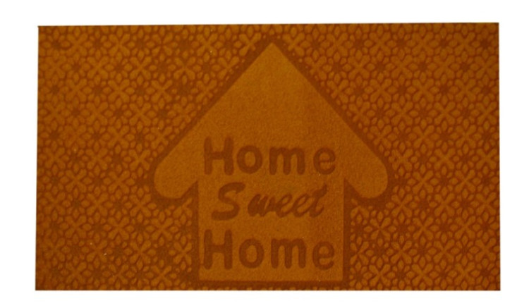 Коврик придверный IzziHome Parga Kahve Home Sweet EV 40x75