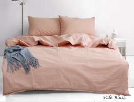 Комплект однотонного постельного белья ранфорс TAG Pale Blush