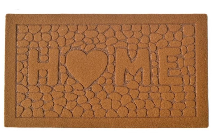 Коврик придверный IzziHome Parga Kahve Tac Home 40x75