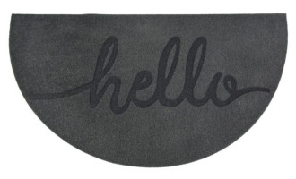 Коврик придверный IzziHome Parga Gri Hello 40x75