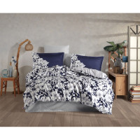 Постельное белье Hobby Exclusive Sateen Fiona синий евро
