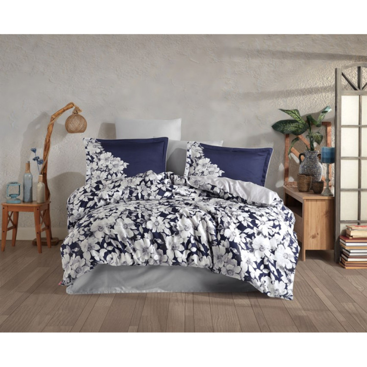 Постельное белье Hobby Exclusive Sateen Fiona синий евро