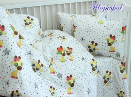 Детский комплект в кроватку Tag Tekstil Жирафик