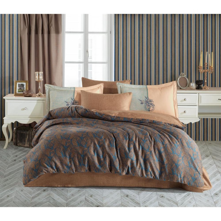 Постельное белье Hobby Exclusive Sateen Lotus бежевый евро