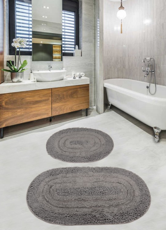 Набор ковриков для ванной комнаты Diva Shine Blue 60*100+50*60