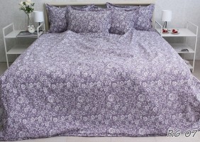 Комплект постельного белья Tag Tekstil Ranforce Gofre RG-07