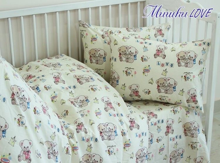 Детский комплект в кроватку Tag Tekstil Мишки Love